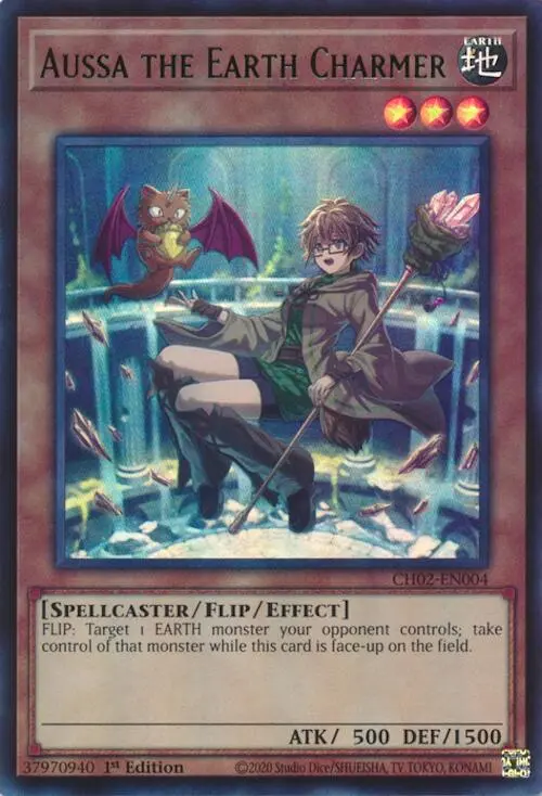 Aussa The Earth Charmer (Ultra Rare) [Ch02-En004] Ultra Rare 1