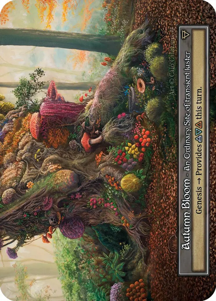 Autumn Bloom (Foil) [Gothic] 1