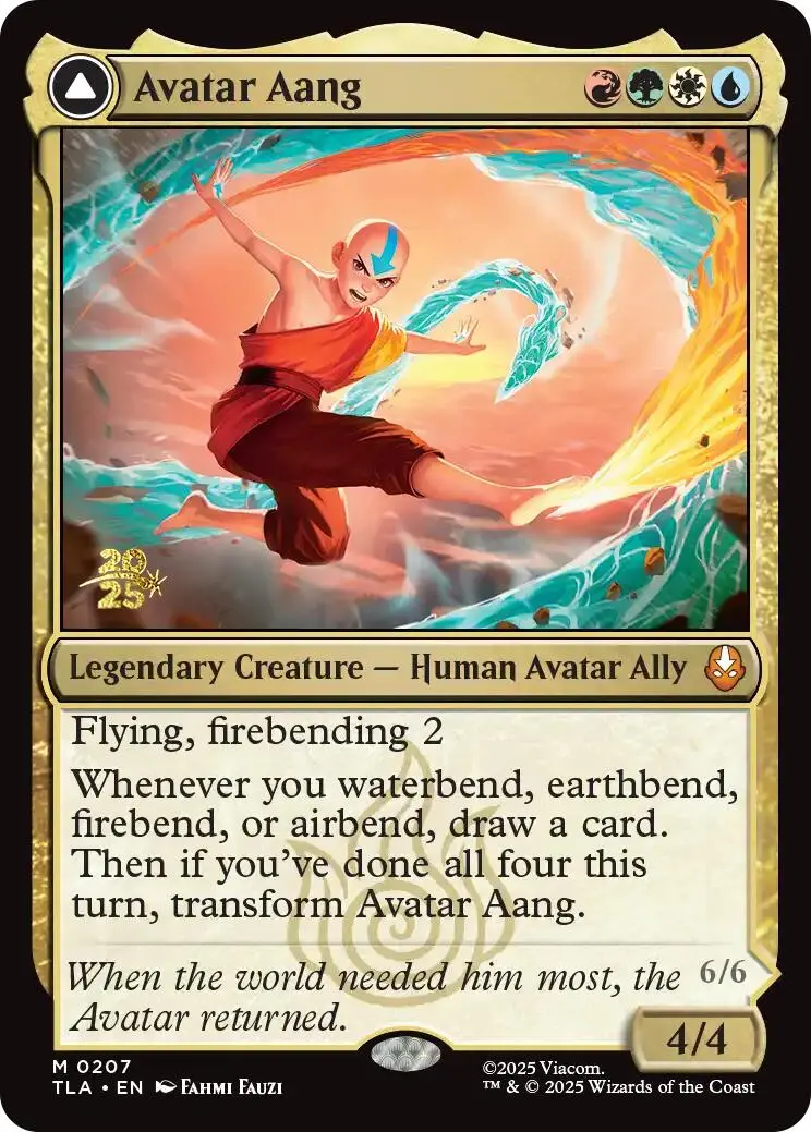 Avatar Aang [Avatar: The Last Airbender Prerelease Cards] 1