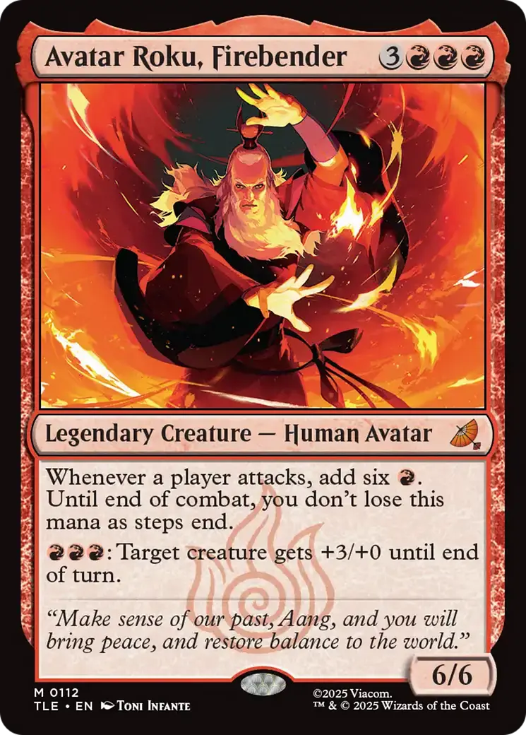 Avatar Roku, Firebender [Avatar: The Last Airbender: Eternal-Legal] 1