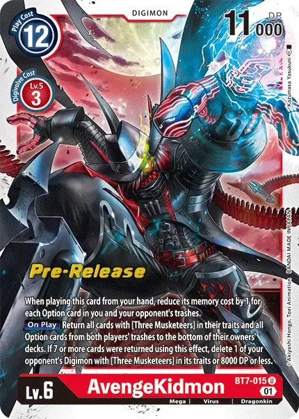 Avengekidmon [Bt7-015] [Next Adventure Pre-Release Cards] 1