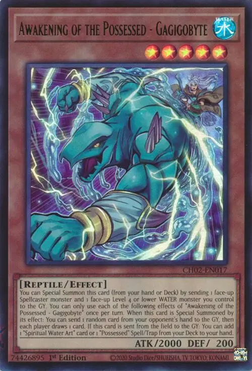 Awakening Of The Possessed - Gagigobyte [Ch02-En017] Ultra Rare 1