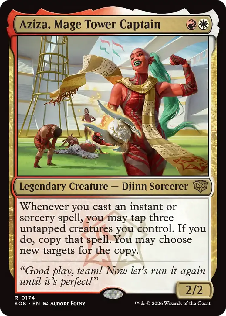 Aziza, Mage Tower Captain [Secrets Of Strixhaven] 1