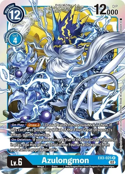 Azulongmon [Ex3-025] [Revision Pack Cards] 1