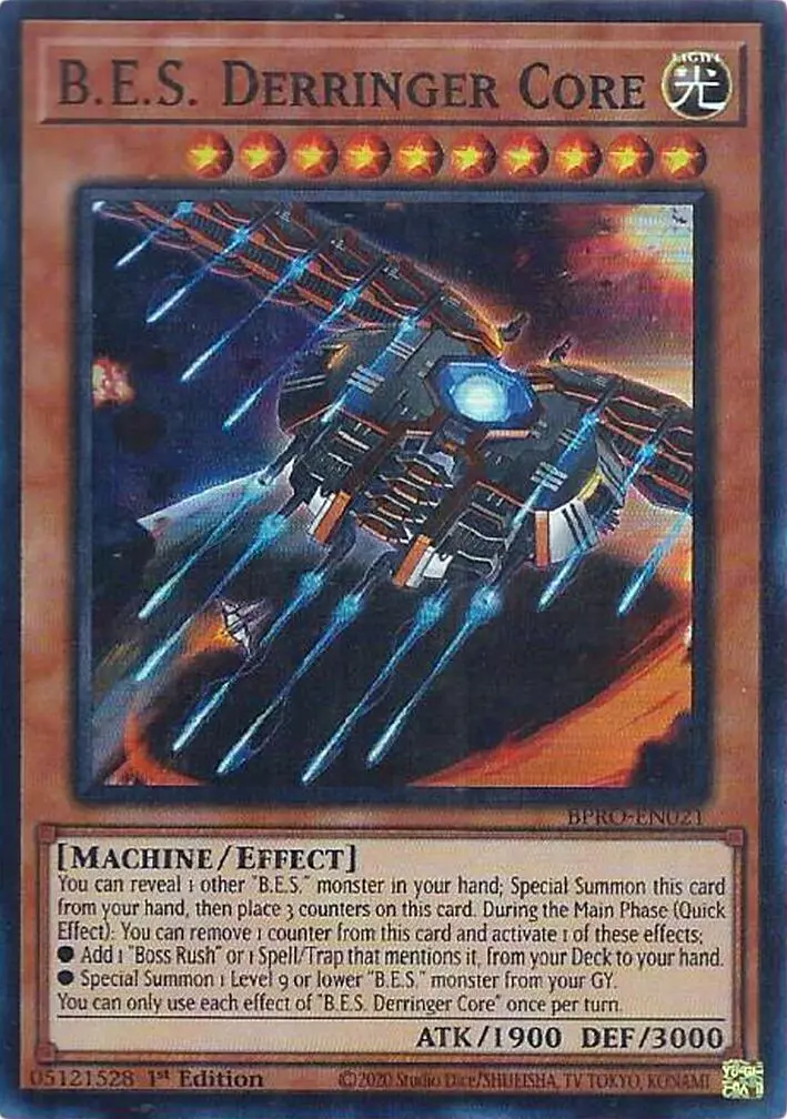 B.E.S. Derringer Core [Bpro-En021] Super Rare 1
