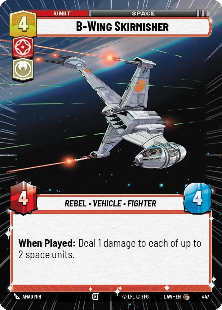 B-Wing Skirmisher (447) (Hyperspace) (447) [A Lawless Time] 1