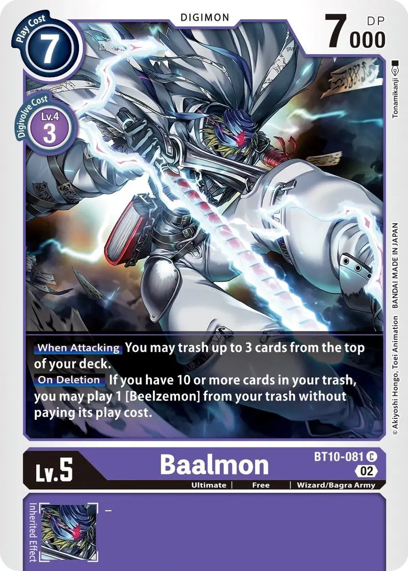 Baalmon [Bt10-081] [Xros Encounter] 1
