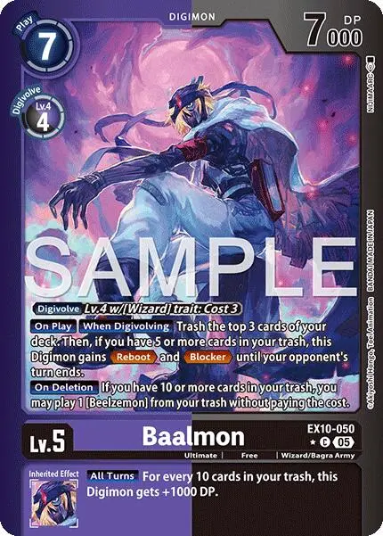 Baalmon [Ex10-050] (Limited Foil) [Sinister Order] 1