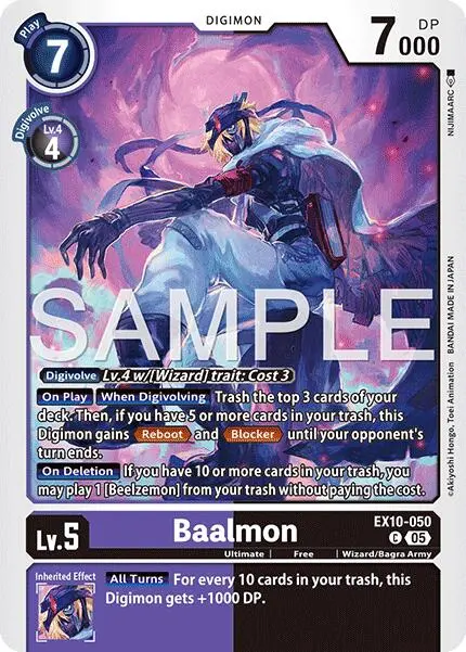 Baalmon [Ex10-050] [Sinister Order] 1