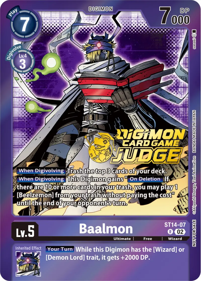Baalmon [St14-07] (Judge Pack 4) [Starter Deck: Beelzemon Advanced Deck Set Promos] 1