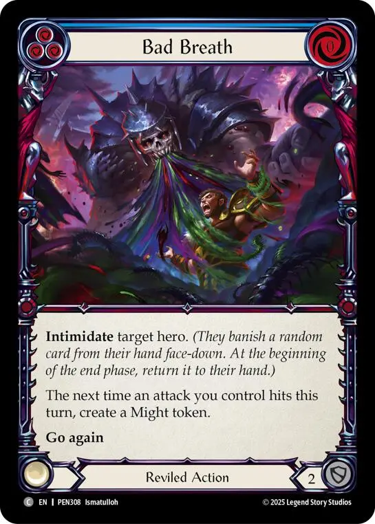Bad Breath (Blue) (Regular) [Pen308] (Compendium Of Rathe) 1
