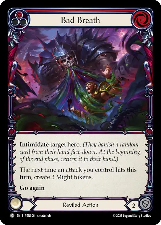 Bad Breath (Red) (Regular) [Pen306] (Compendium Of Rathe) 1