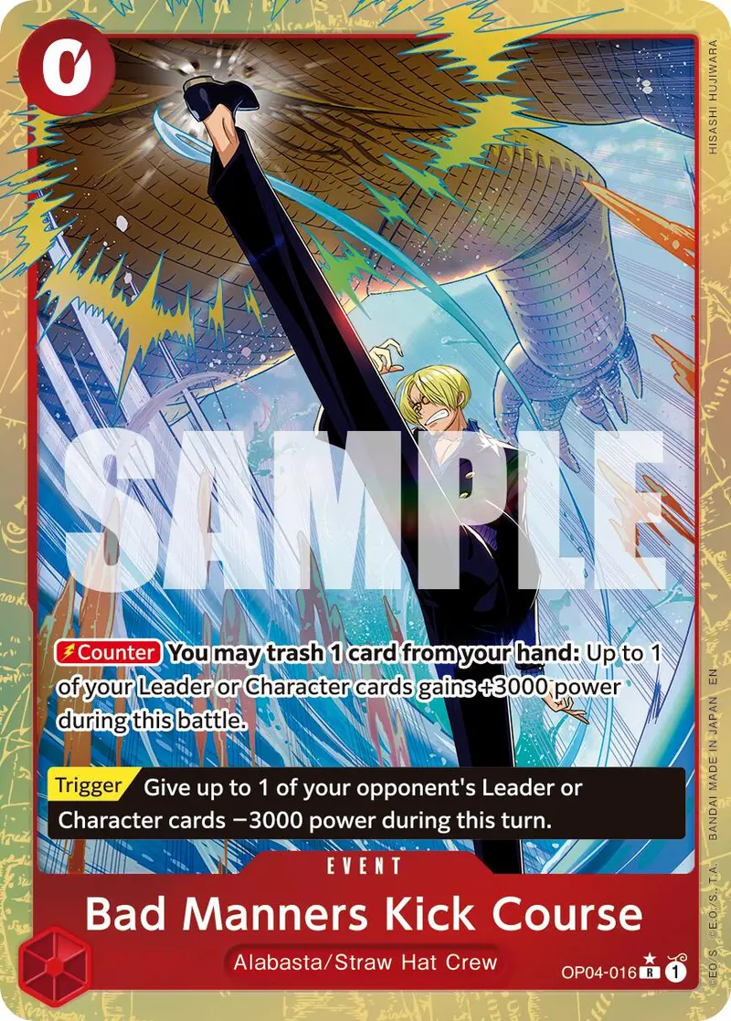 Bad Manners Kick Course (Alternate Art) [Premium Booster -The Best- Vol. 2] 1