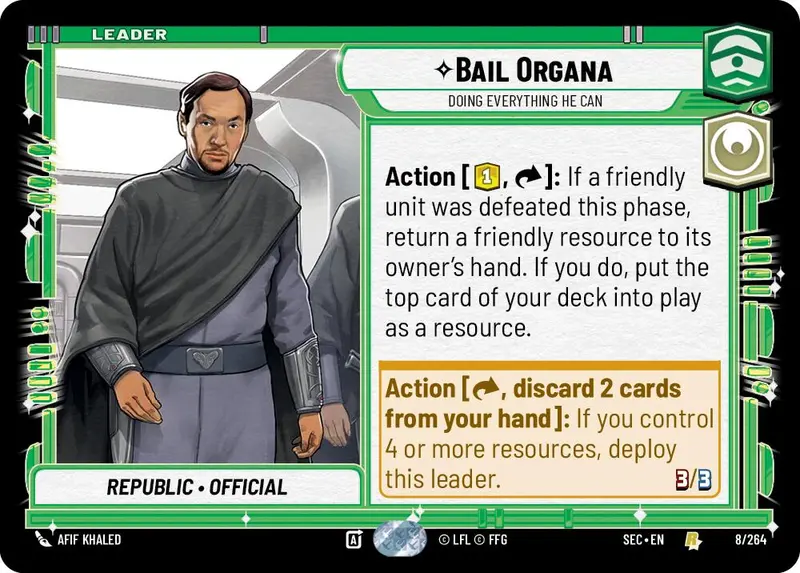 Bail Organa (8/264) - Doing Everything He Can (8/264) [Secrets Of Power] 1
