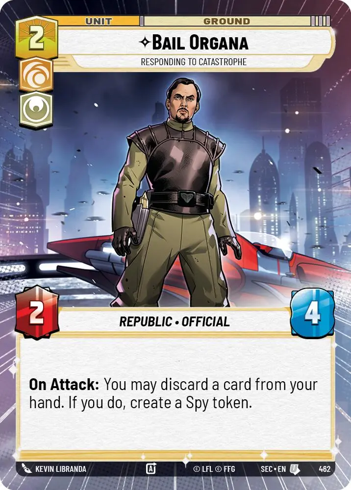 Bail Organa - Responding To Catastrophe (Hyperspace) (462) (462) [Secrets Of Power] 1