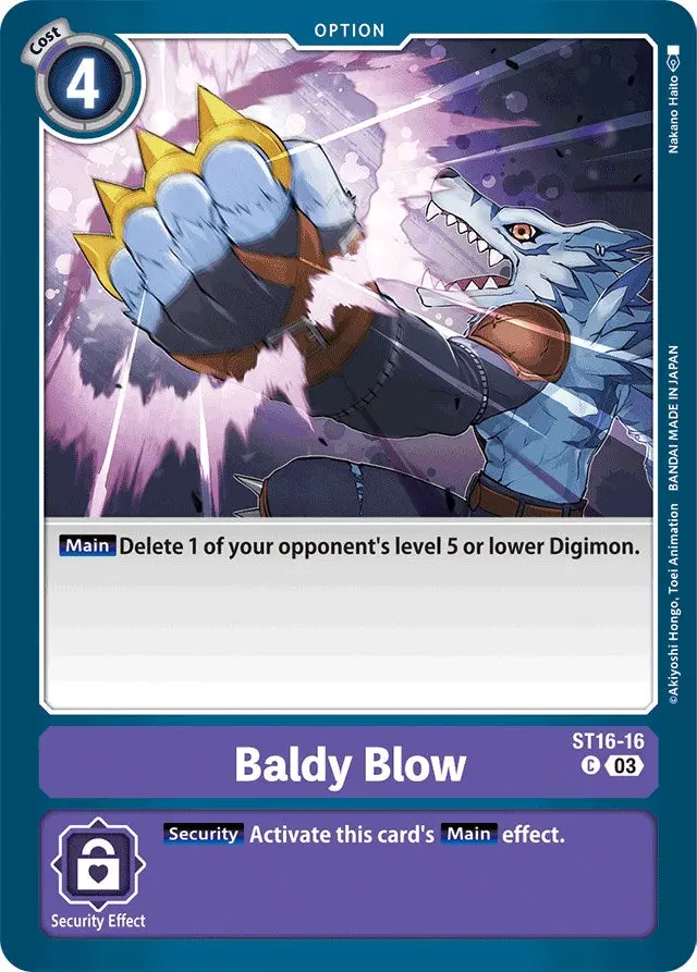 Baldy Blow [St16-16] [Starter Deck: Wolf Of Friendship] 1