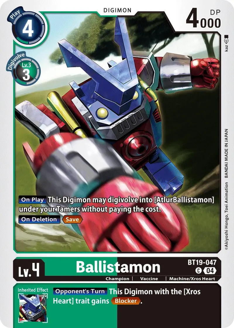 Ballistamon [Bt19-047] [Release Special Booster Ver.2.5] 1