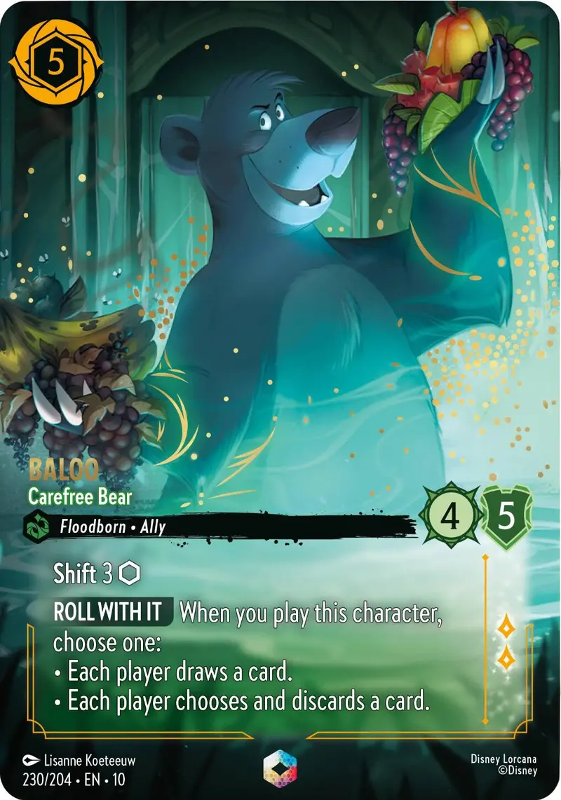 Baloo - Carefree Bear (Enchanted) (230/204) [Whispers In The Well] 1