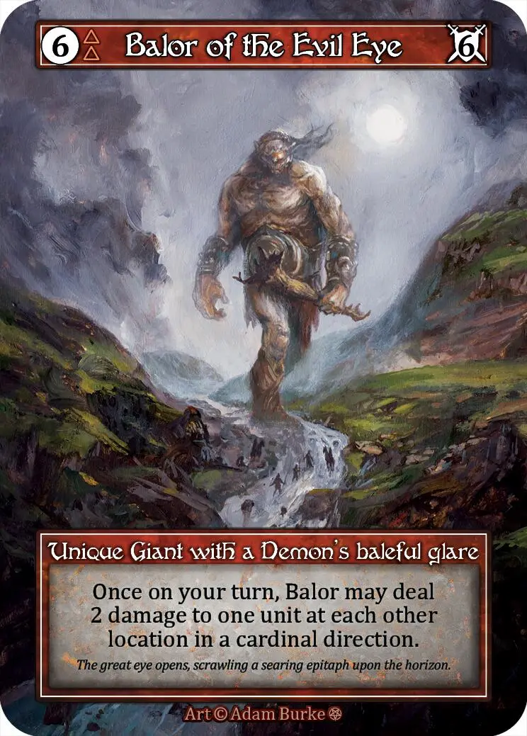 Balor Of The Evil Eye (Foil) [Gothic] 1