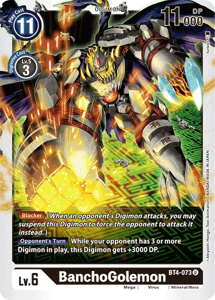 Banchogolemon [Bt4-073] [Great Legend] 1