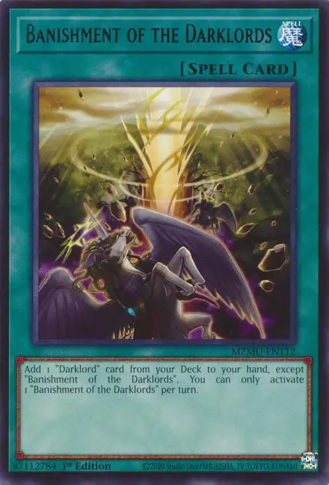 Banishment Of The Darklords [Mzmu-En112] Rare 1