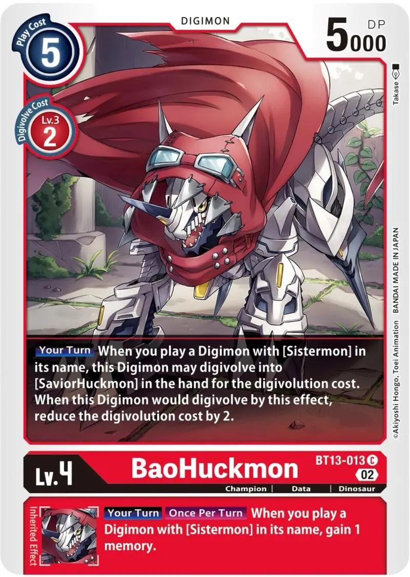 Baohuckmon [Bt13-013] [Versus Royal Knights Booster] 1