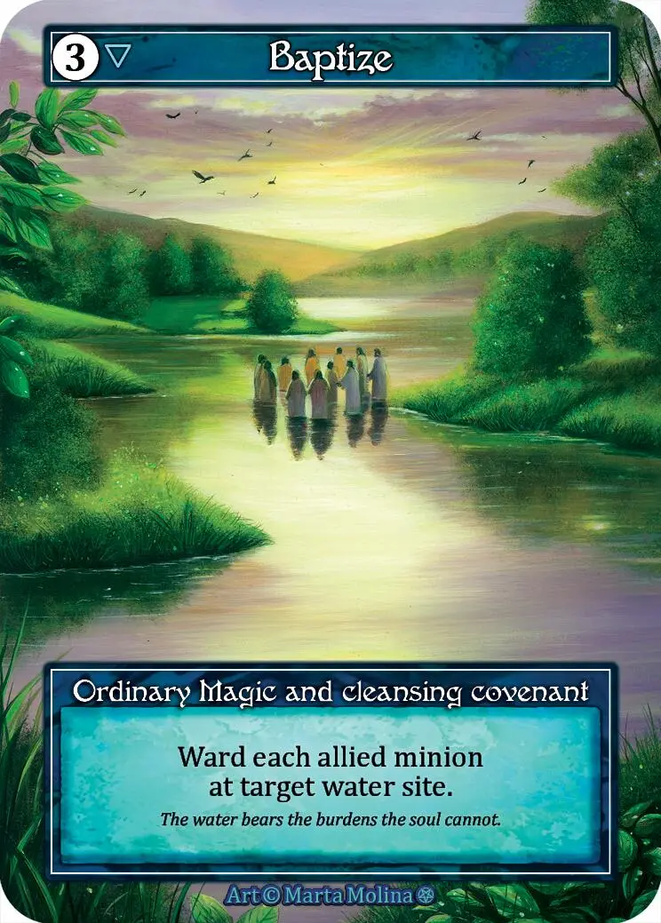 Baptize (Foil) [Gothic] 1