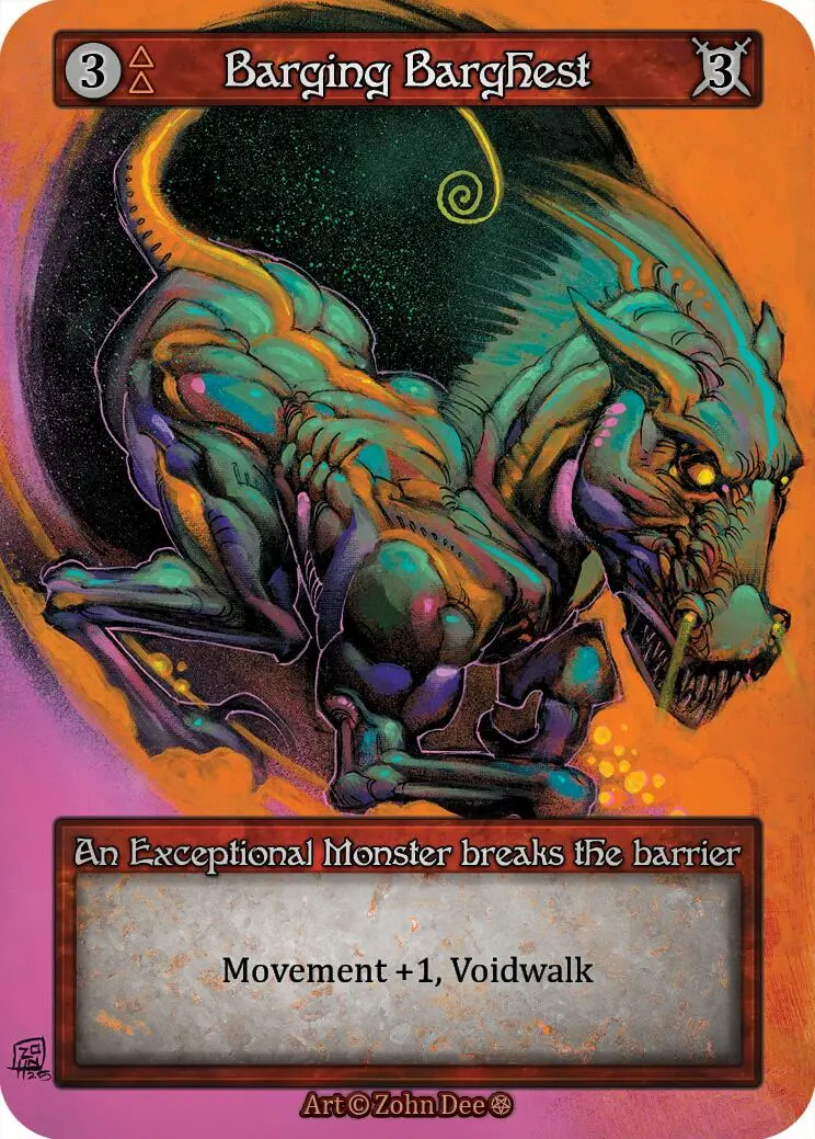 Barging Barghest [Gothic] 1