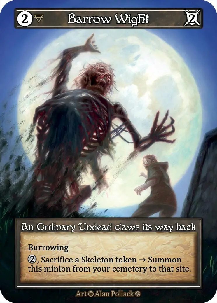 Barrow Wight (Foil) [Gothic] 1