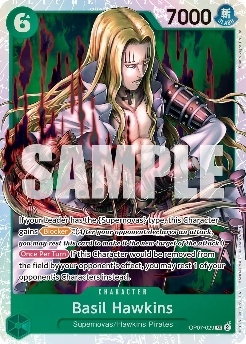 Basil Hawkins (Op07-029) (Reprint) [Premium Booster -The Best- Vol. 2] 1