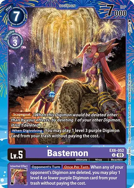 Bastemon [Ex6-052] (Regulation Battle Vol. 2) [Promotional Cards] 1