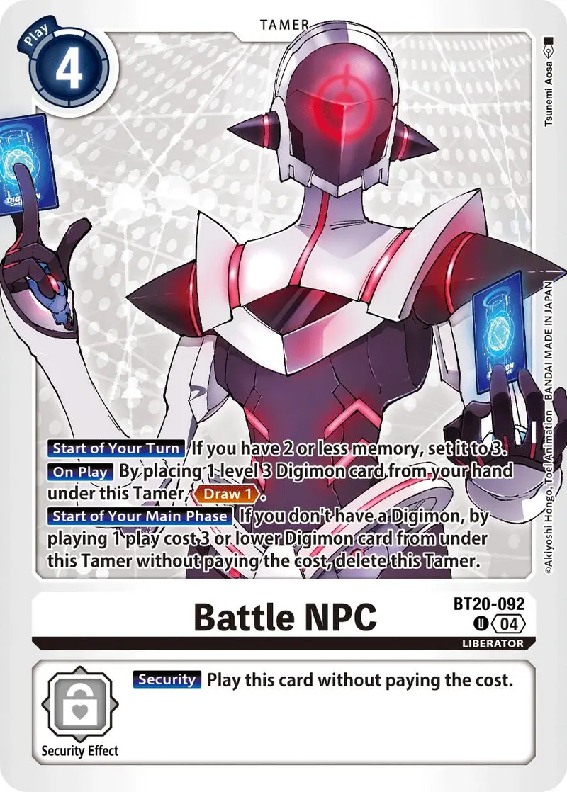 Battle Npc [Bt20-092] [Release Special Booster Ver.2.5] 1