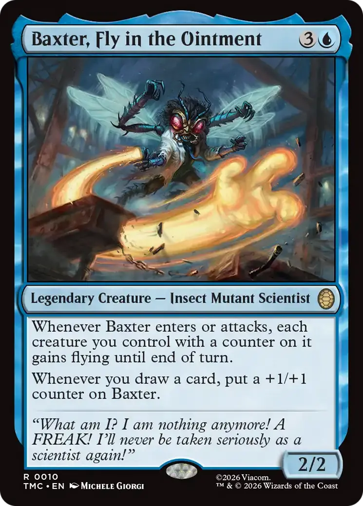 Baxter, Fly In The Ointment [Teenage Mutant Ninja Turtles Commander] 1