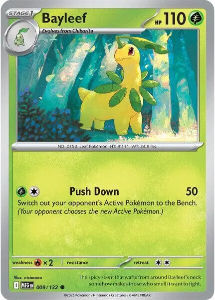 Bayleef (009/132) [Mega Evolution: Base Set] 1