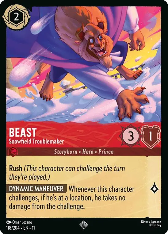 Beast - Snowfield Troublemaker (118/204) [Winterspell] 1