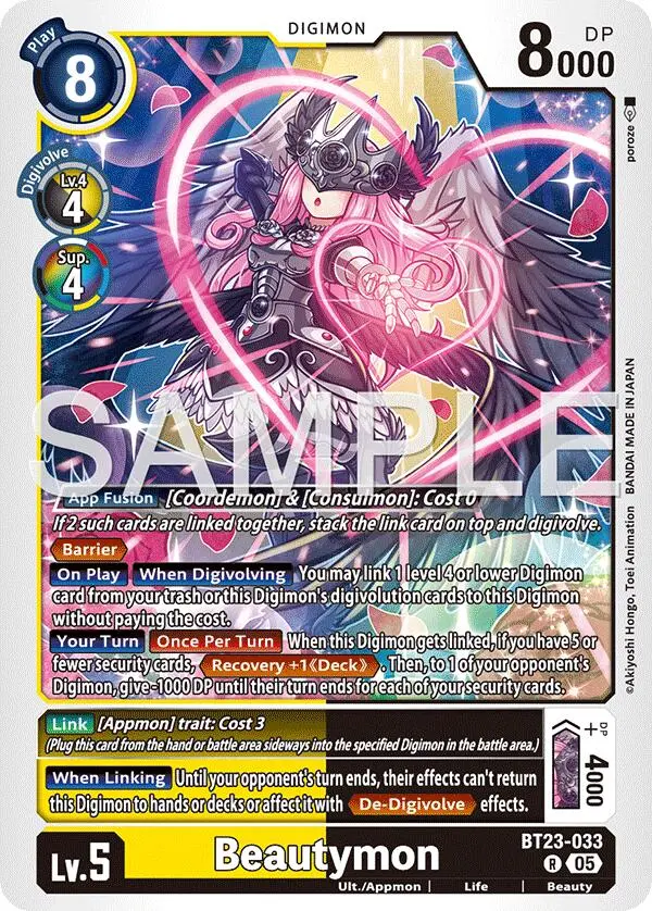 Beautymon [Bt23-033] [Hackers' Slumber] 1