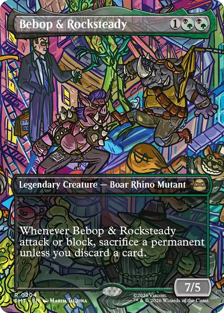 Bebop & Rocksteady (Borderless) [Teenage Mutant Ninja Turtles] 1