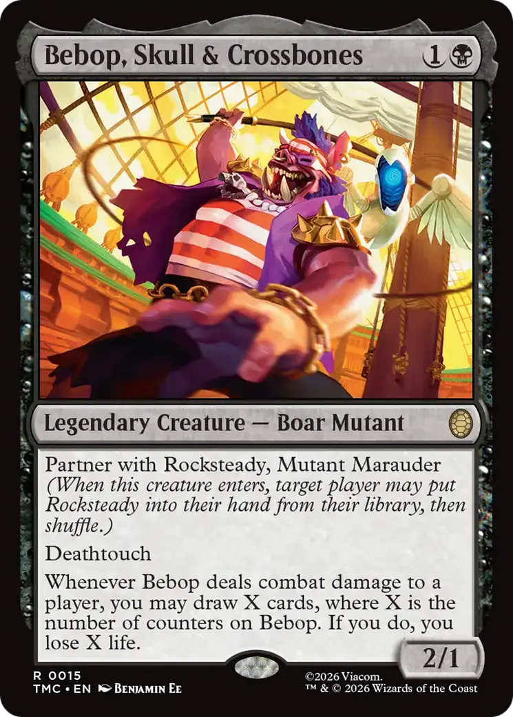 Bebop, Skull & Crossbones [Teenage Mutant Ninja Turtles Commander] 1