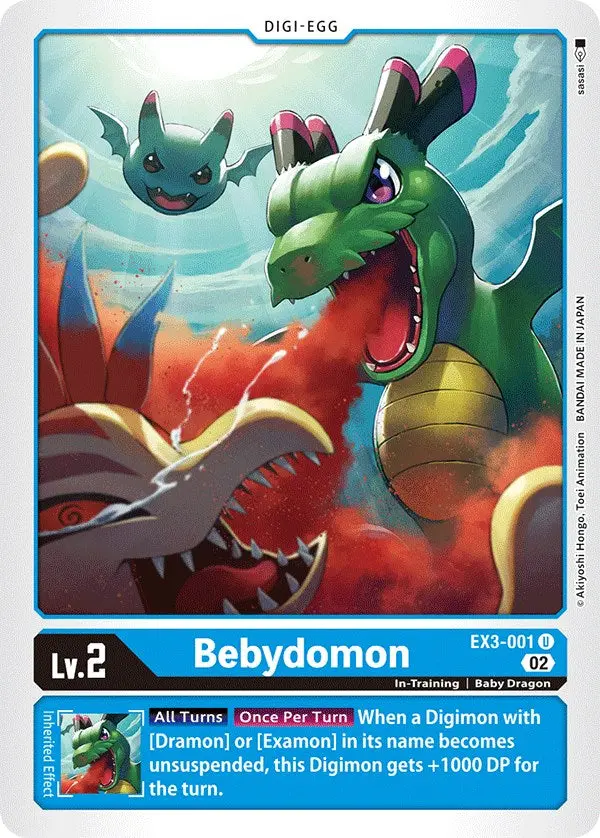 Bebydomon [Ex3-001] [Draconic Roar] 1