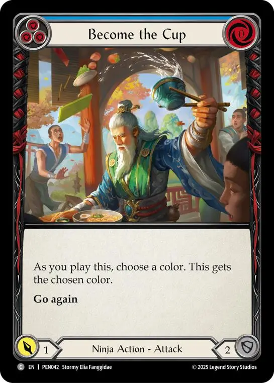 Become The Cup (Blue) (Regular) [Pen042] (Compendium Of Rathe) 1