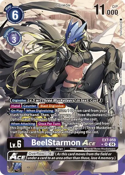 Beelstarmon Ace [Ex7-059] (Alternate Art) [Digimon Liberator] 1