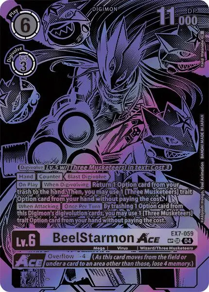 Beelstarmon Ace [Ex7-059] (Textured) [Digimon Liberator] 1
