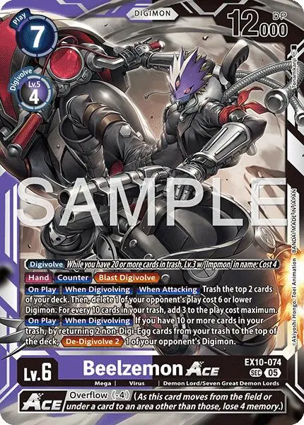 Beelzemon Ace [Ex10-074] [Sinister Order] 1