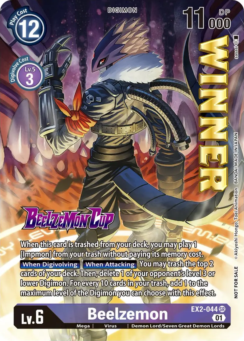 Beelzemon [Ex2-044] (Beelzemon Cup Winner) [Starter Deck: Beelzemon Advanced Deck Set Promos] 1