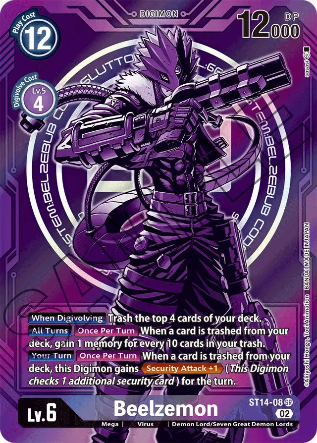 Beelzemon [St14-08] (Alternate Art) [Starter Deck: Beelzemon Advanced Deck Set] 1