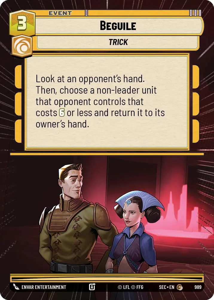 Beguile (989) (Hyperspace Foil) (989) [Secrets Of Power] 1