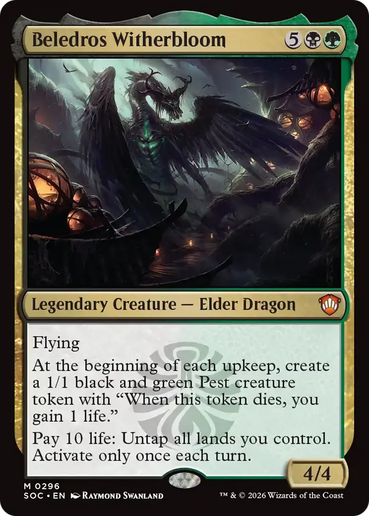 Beledros Witherbloom [Secrets Of Strixhaven Commander] 1
