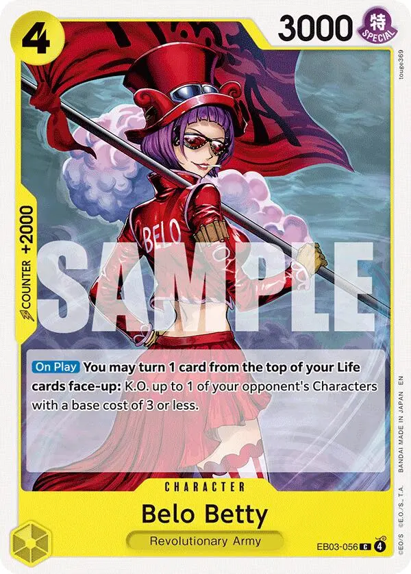 Belo Betty [Extra Booster: One Piece Heroines Edition] 1