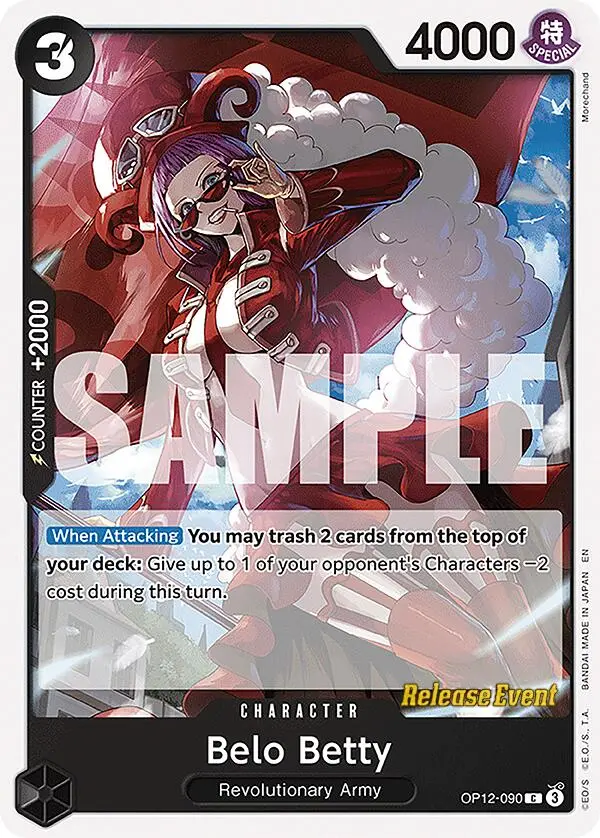 Belo Betty [Legacy Of The Master Release Event Cards] 1