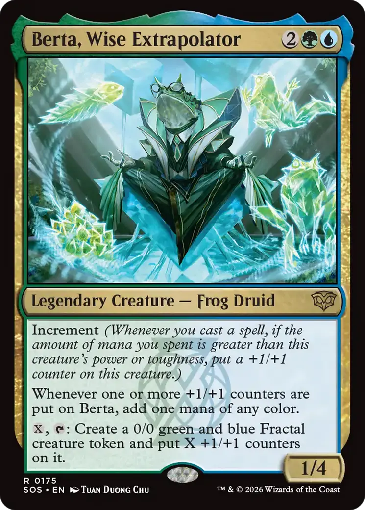Berta, Wise Extrapolator [Secrets Of Strixhaven] 1